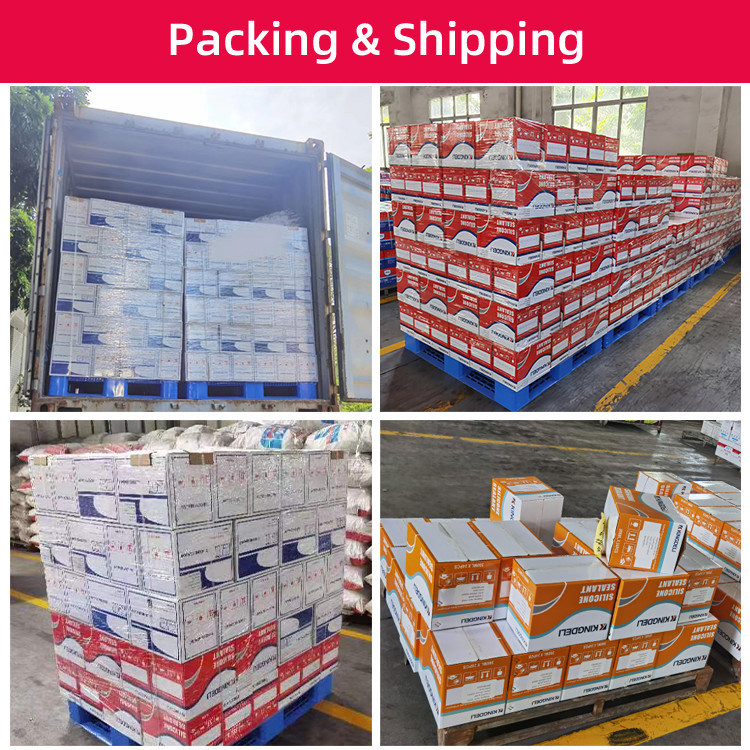 Het azijndichtingsproduct van het Bouwsilicone met Witte Zwarte Transparante Kleur