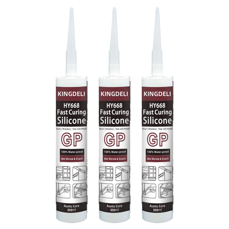 Sneldrogend Azijn Transparant Bestand de Kleurenwater van het Siliconedichtingsproduct