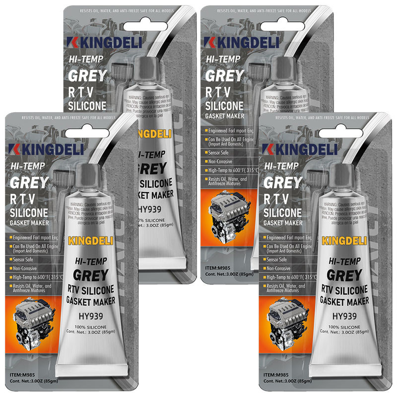 Automobielrtv-OEM op hoge temperatuur van de Makergrey color van de Siliconepakking