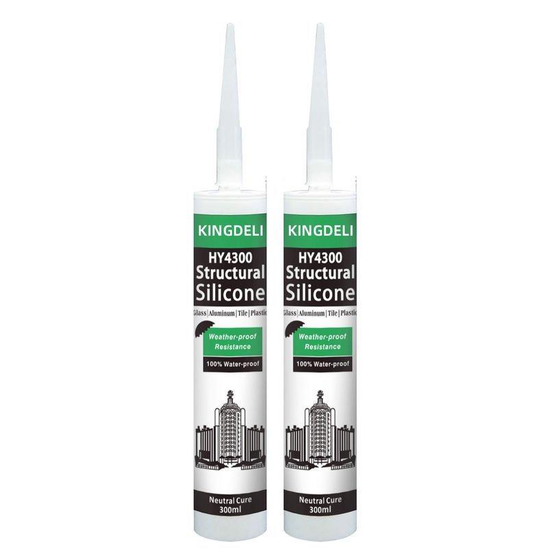 Het flexibele Dichtingsproduct van het Steen Structurele Silicone Waterdicht met Clear Black Grey Color