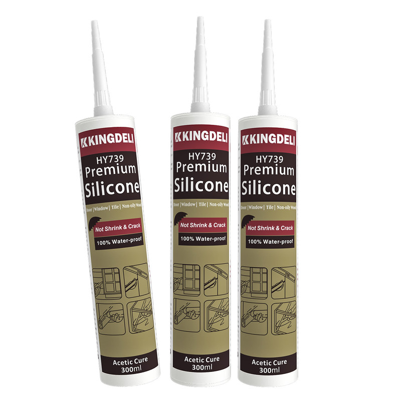 Snel droogend gekleurd waterdicht azijnzuur Silicone afdichtmiddel voor caulking